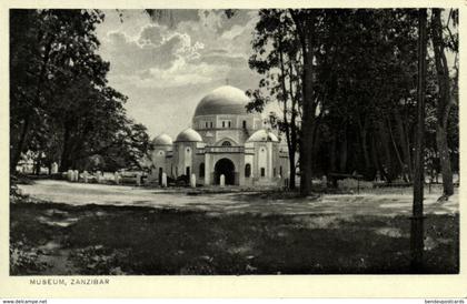 tanzania, ZANZIBAR, Museum (1930s) Postcard