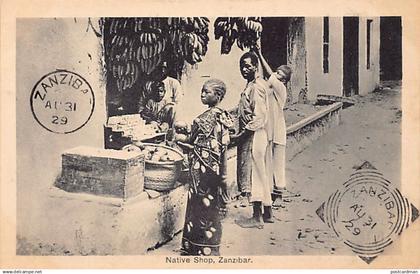 Tanzania - ZANZIBAR - Native shop - Publ. A. C. Gomes & Son