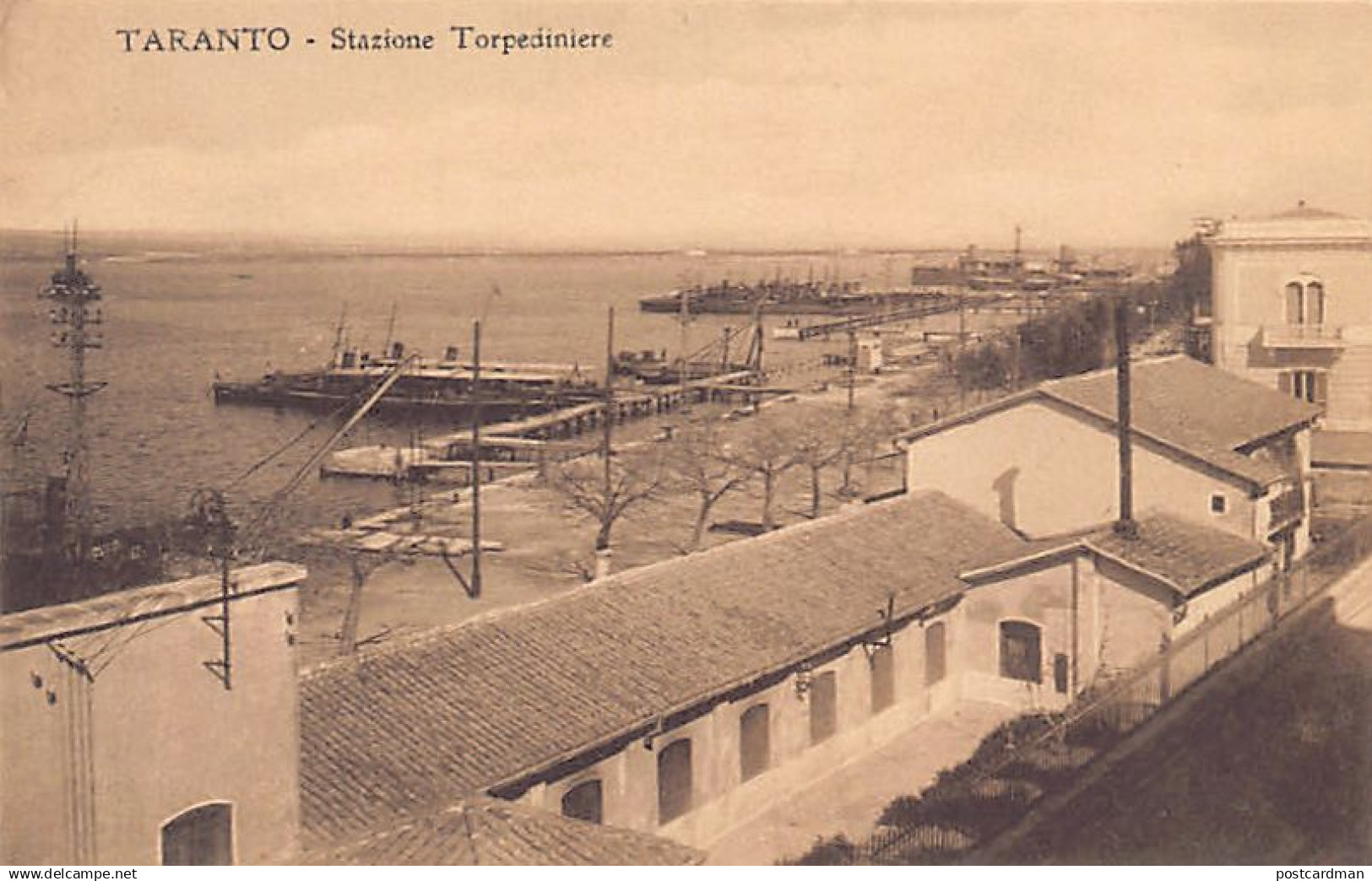 TARANTO - Stazione Torpediniere