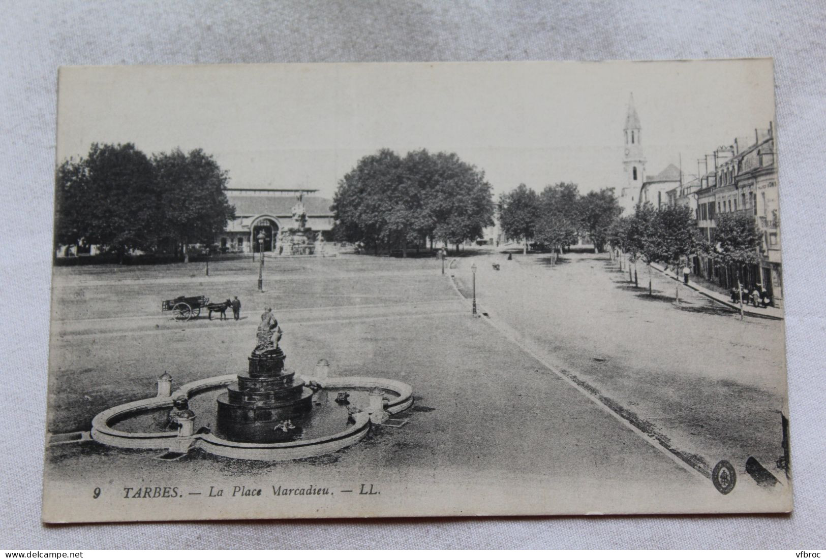 Tarbes, la place Marcadieu, Hautes Pyrénées 65