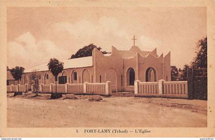 Tchad - FORT-LAMY - L'église - Ed. Mistral 5