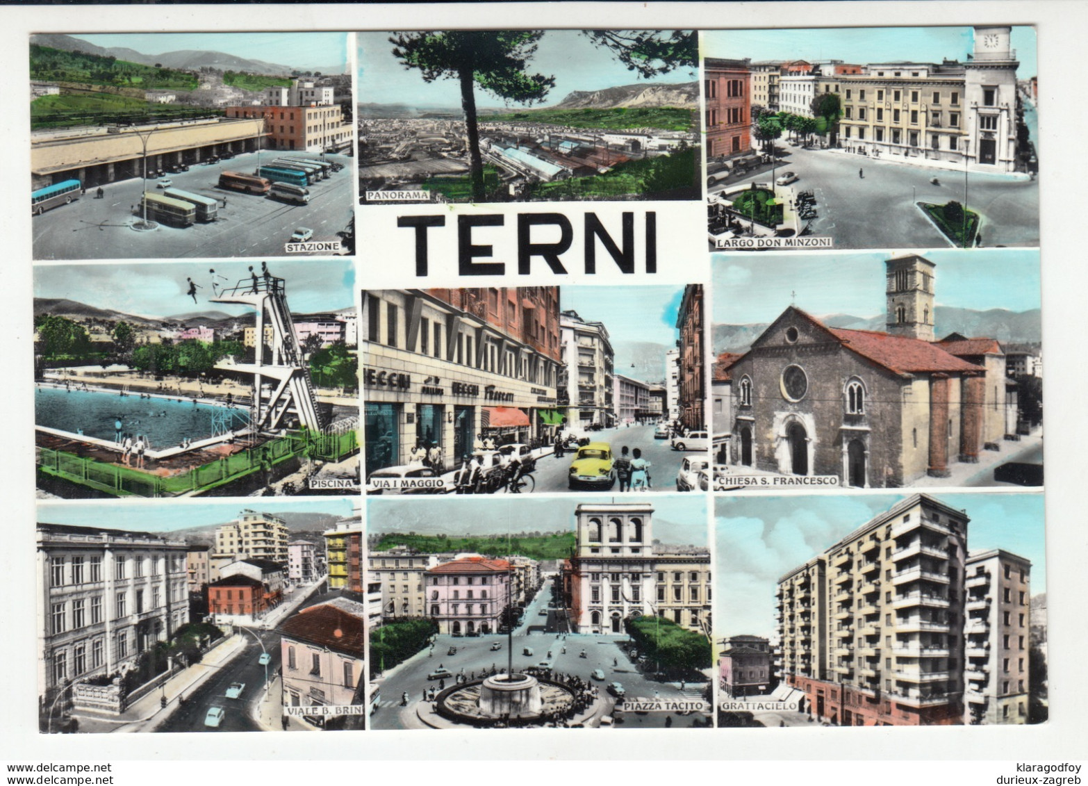 Terni postcard unused b181201