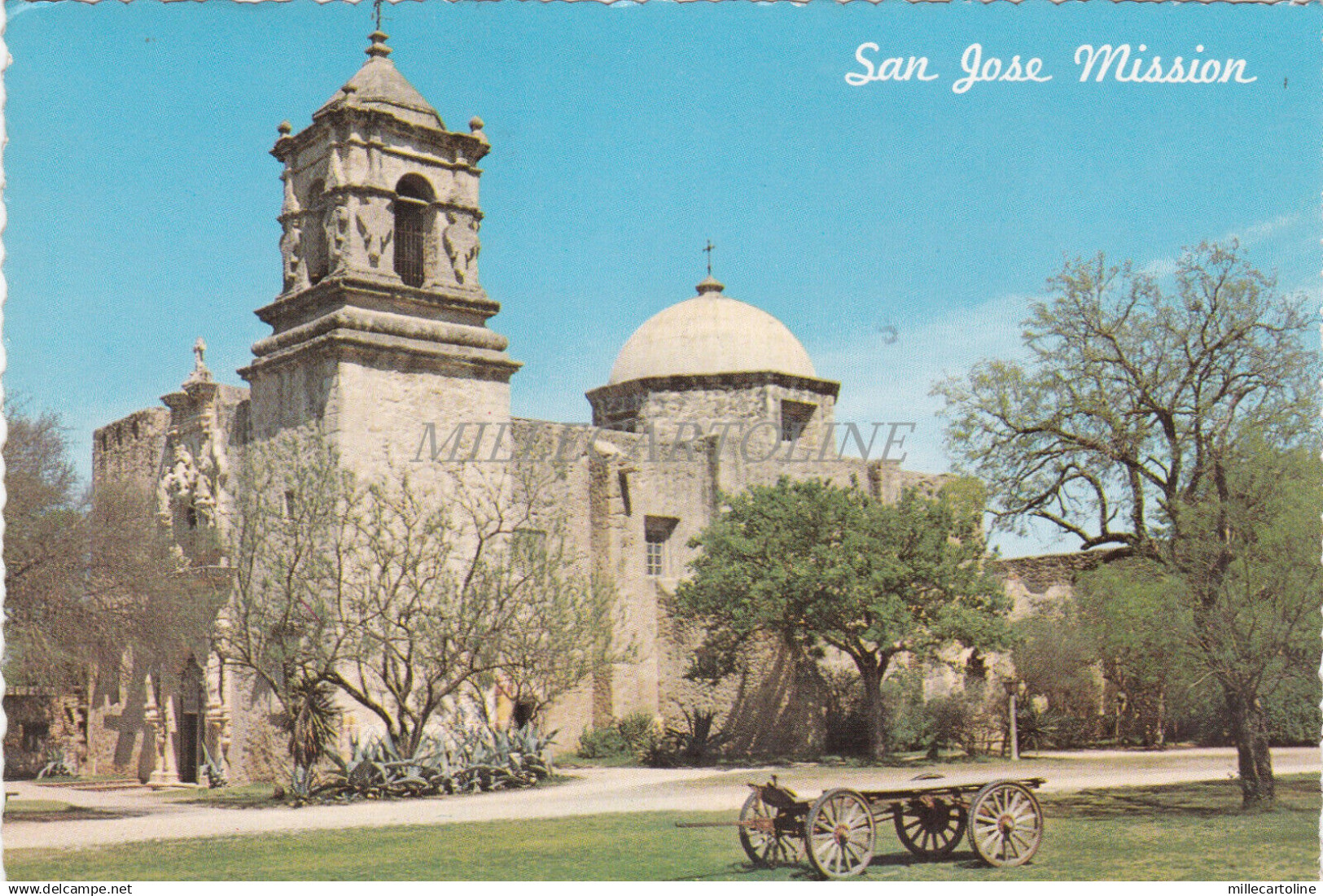 TEXAS - San Jose Mission, San Antonio 1977