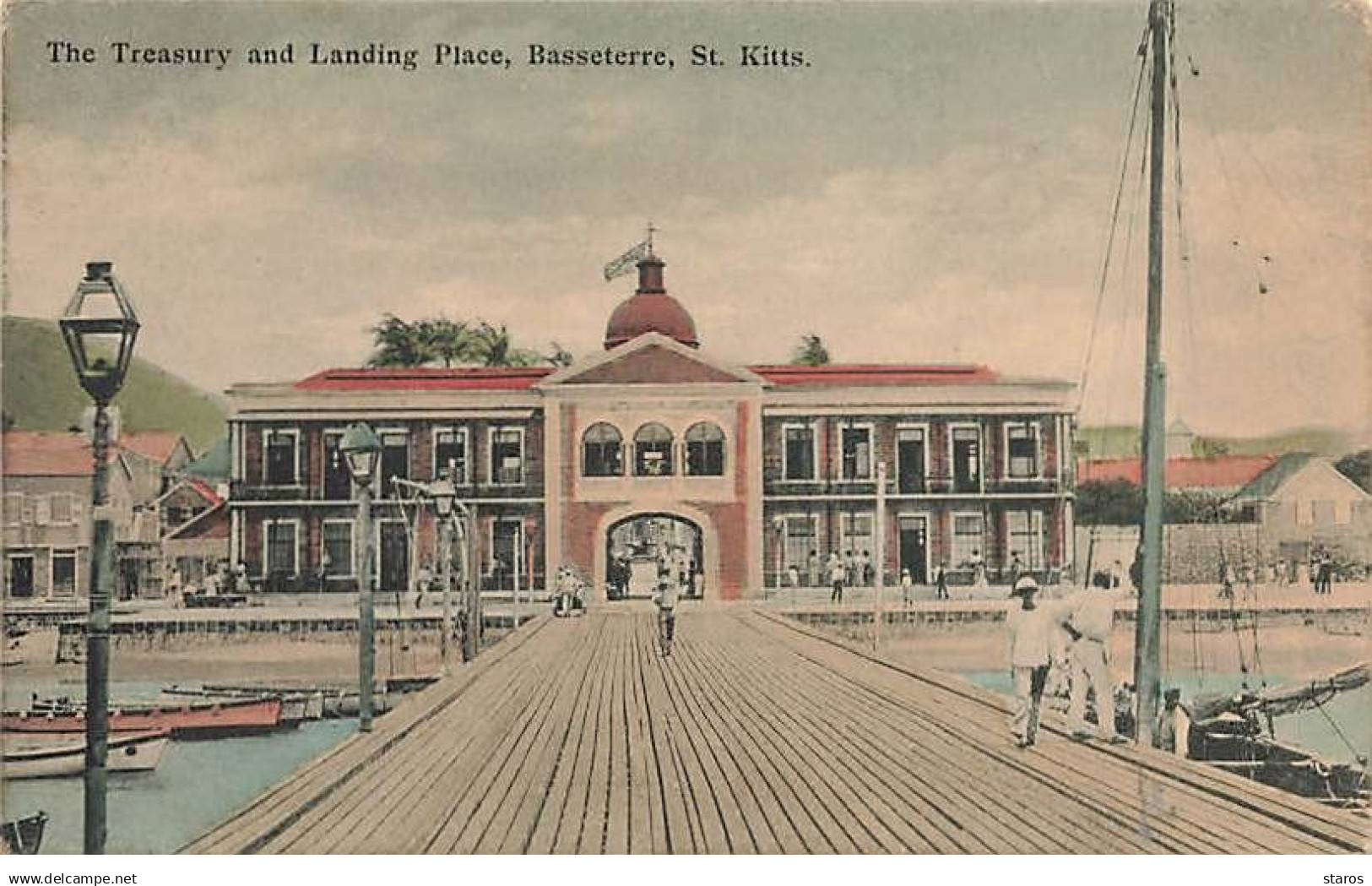 The Treasury and Landing Place - BASSETERRE - ST. KITTS