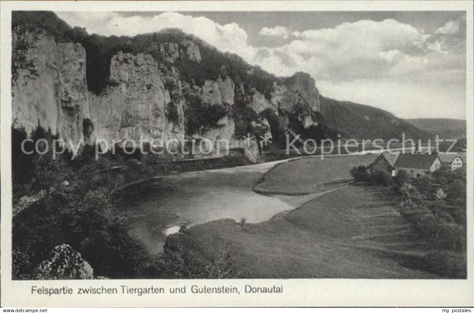 Tiergarten Beuron Felspartie zwischen Tiergarten und Gutenstein im Donautal