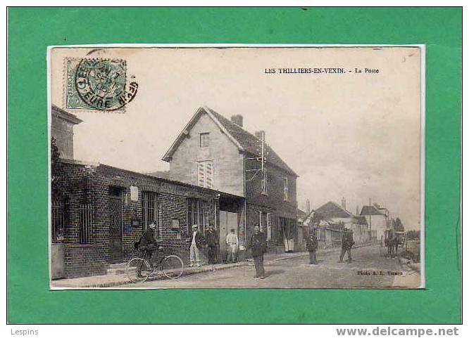 TILLIERES sur AVRE --  La Poste