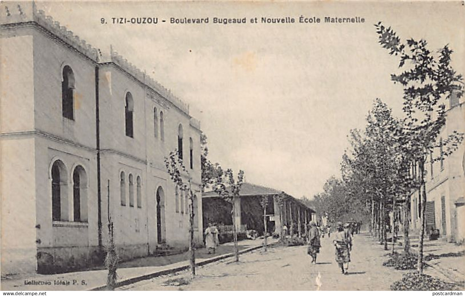 TIZI OUZOU - Boulevard Bugeaud et nouvelle école maternelle