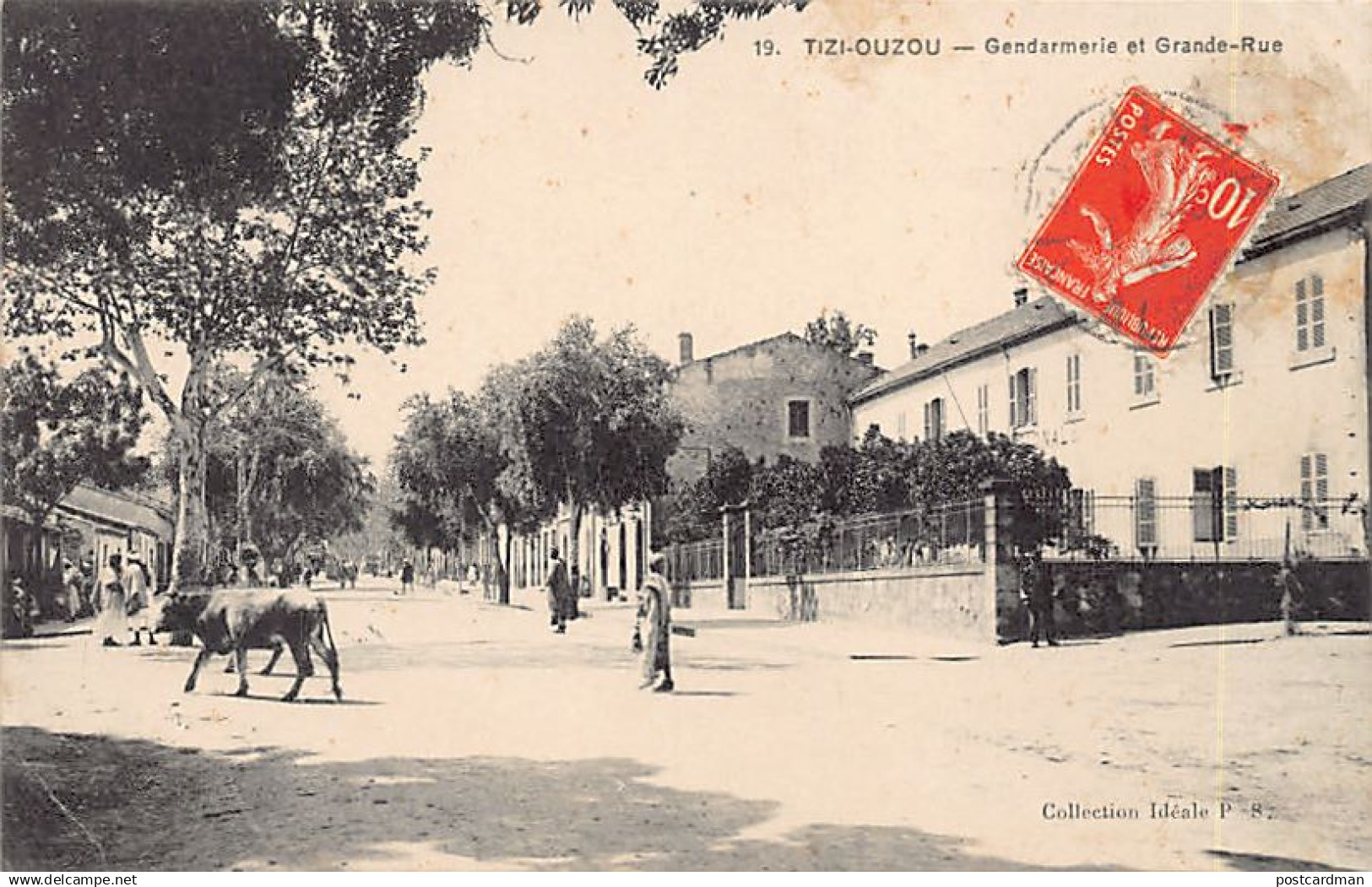 TIZI OUZOU - Gendarmerie et Grande-Rue