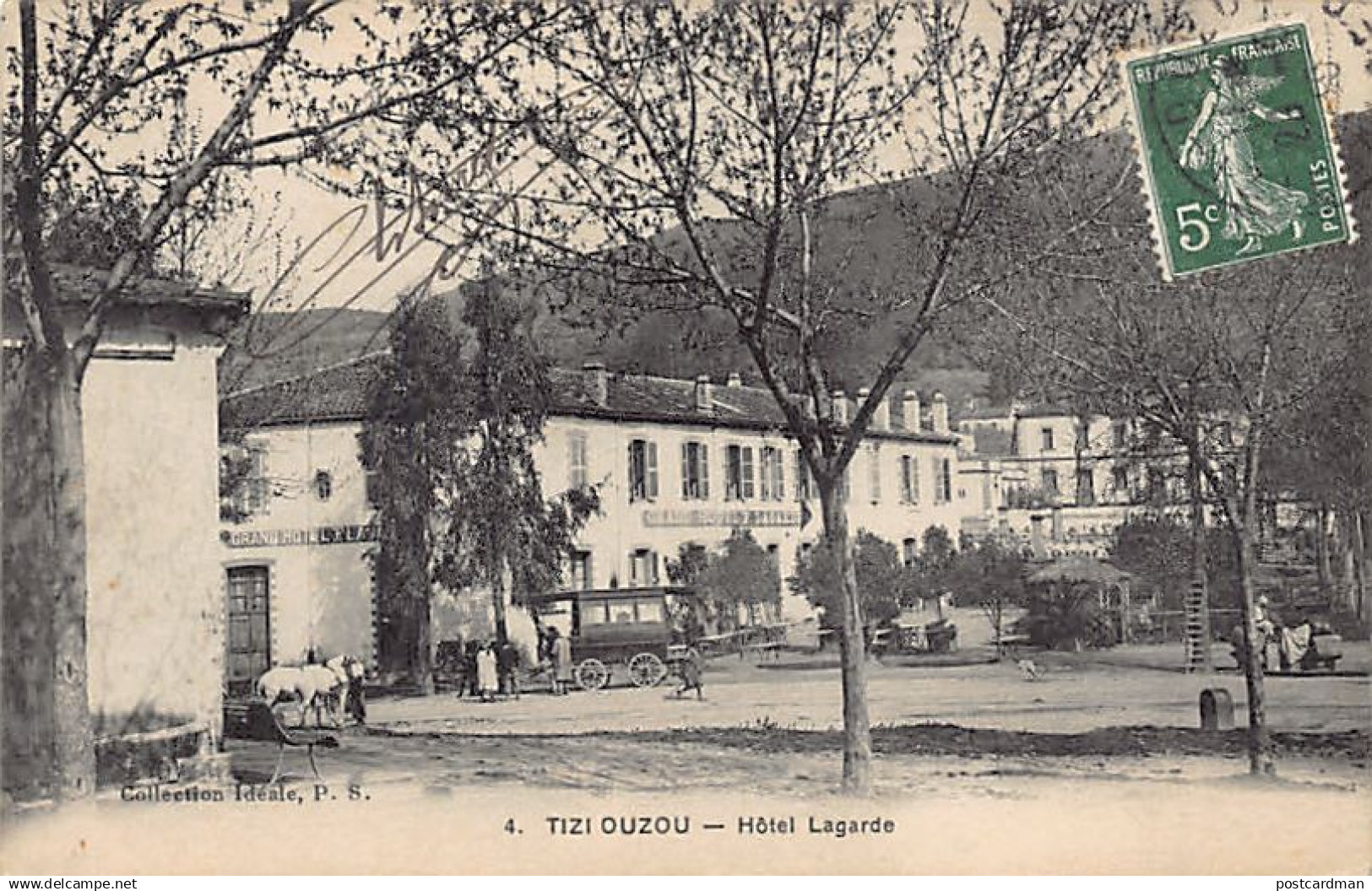 TIZI OUZOU - Hôtel Lagarde.