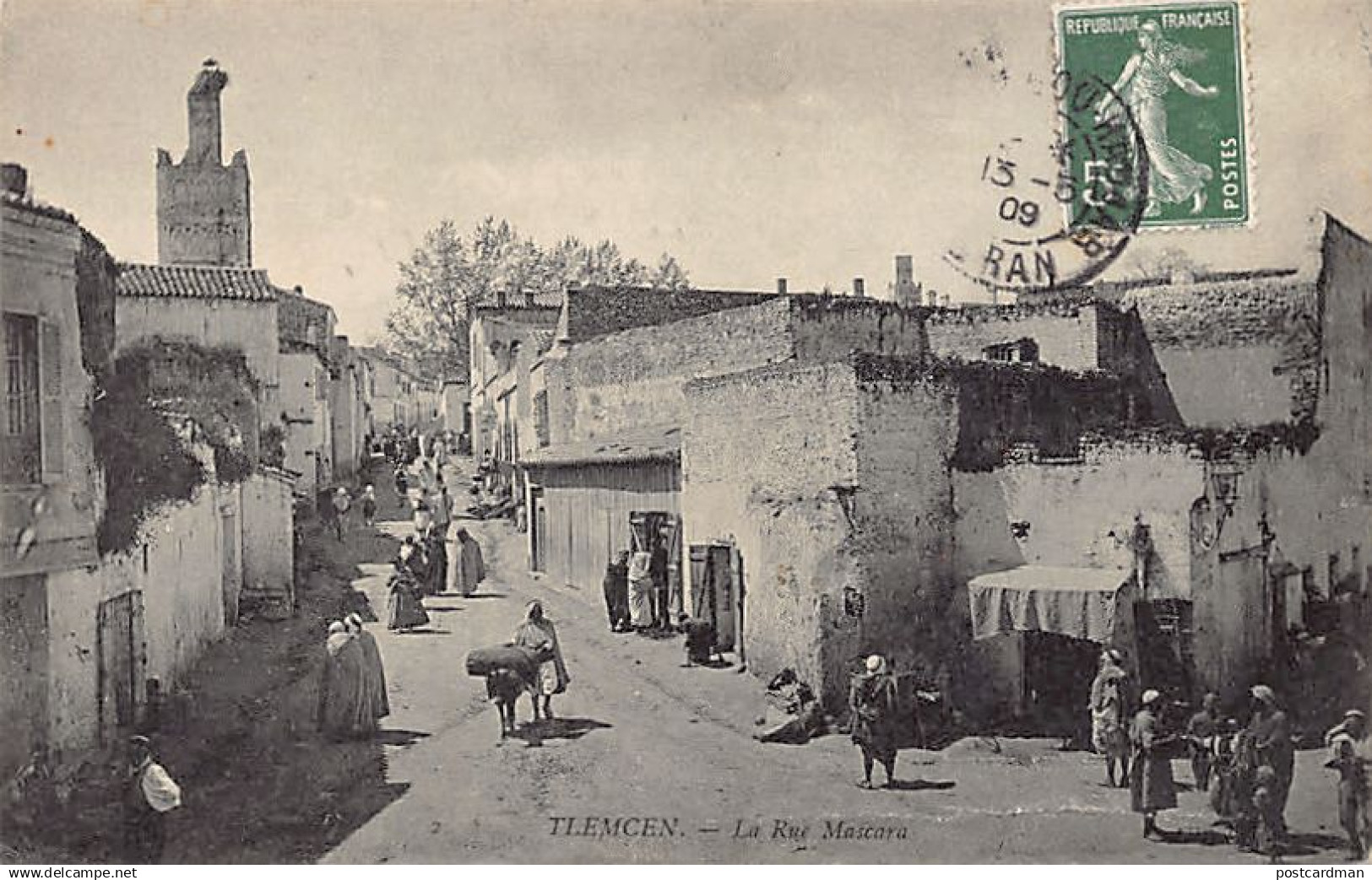 TLEMCEN - La Rue Mascara.