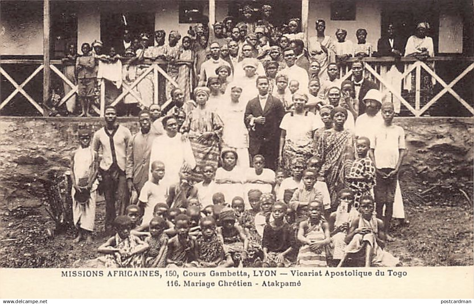 Togo - ATAKPAMÉ - Mariage chrétien - Ed. Missions Africaines 116