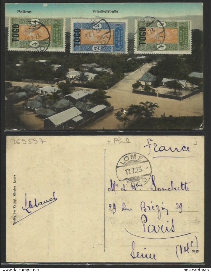 TOGO - Palime - Friedhofstrasse - Published by Kathol. Mission - 3243