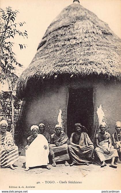 Togo - Chefs fétichistes - Ed. A.-A. Acolatsé 40