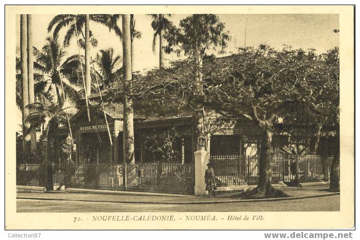 TOM - NOUVELLE CALEDONIE - HOTEL de VILLE