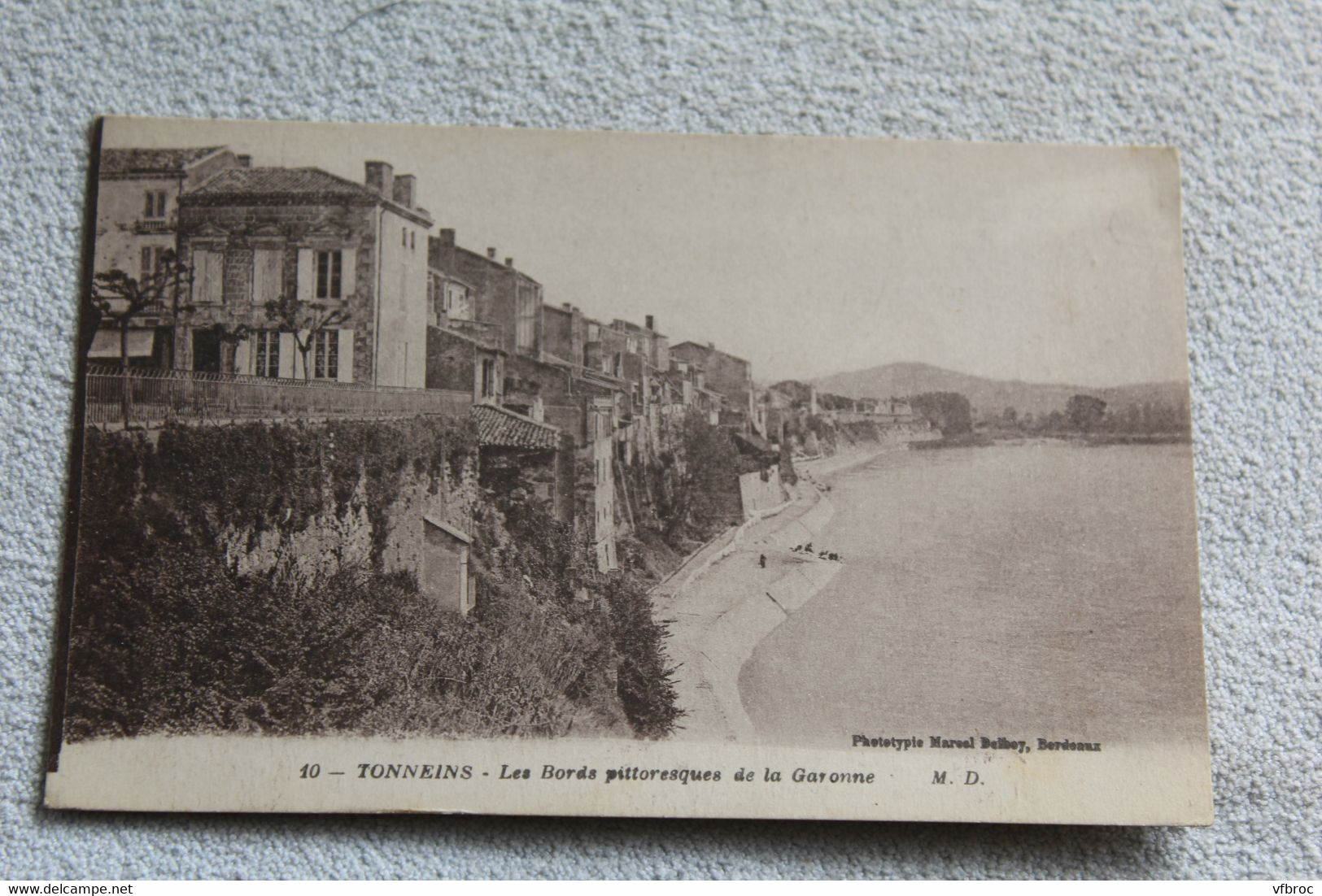 Tonneins, les bords pittoresques de la Garonne, Lot et Garonne 47