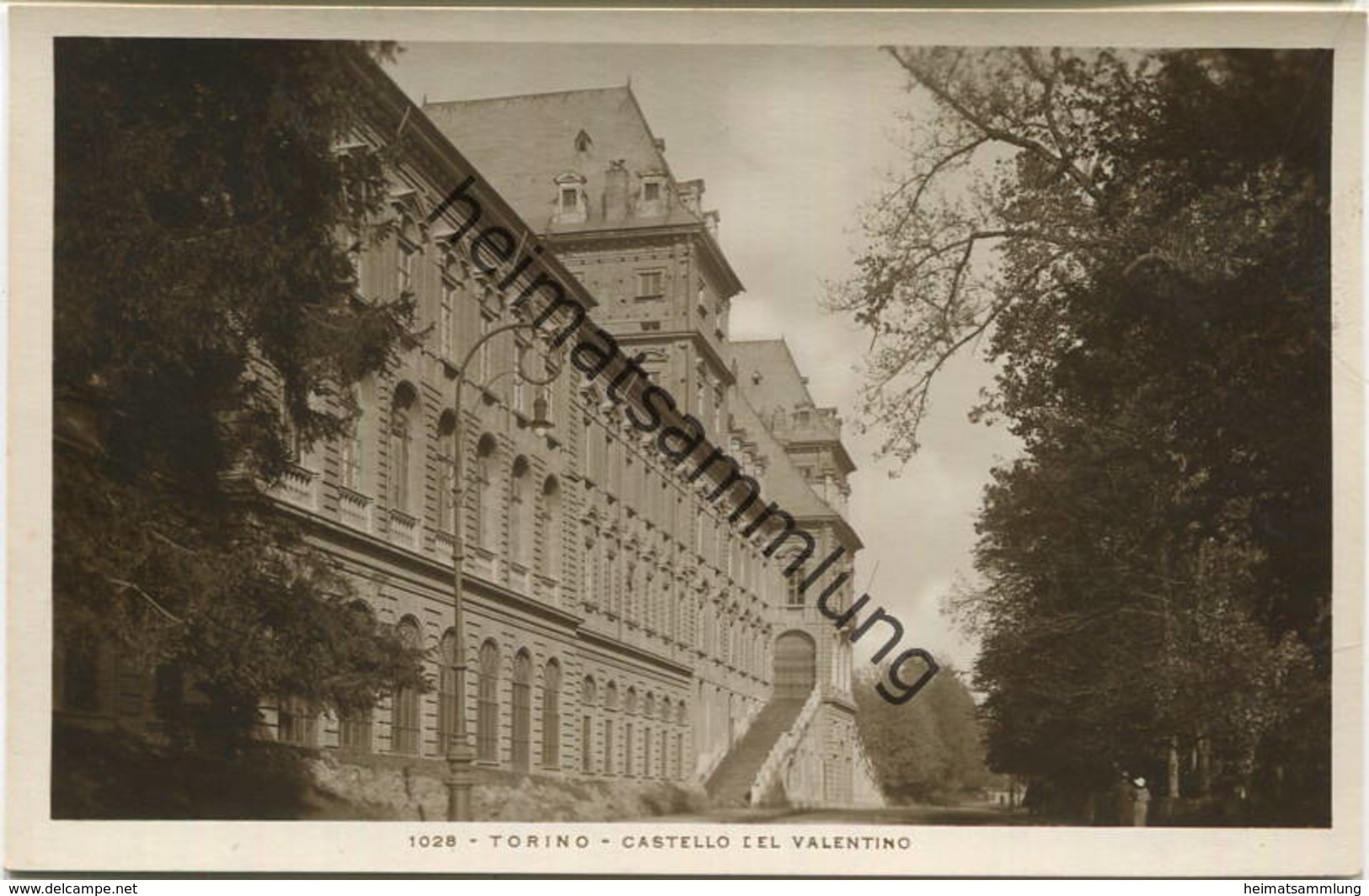 Torino - Castello del Valentino - Foto-AK - vera Fotografia