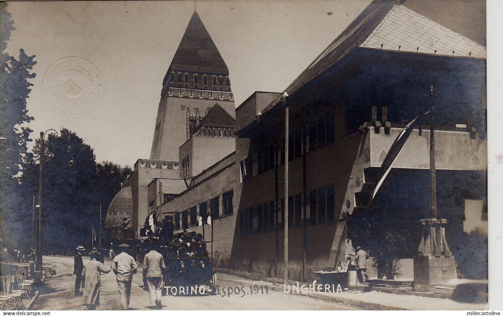 #TORINO: ESPOSIZ. 1911- UNGHERIA- fotocartolina