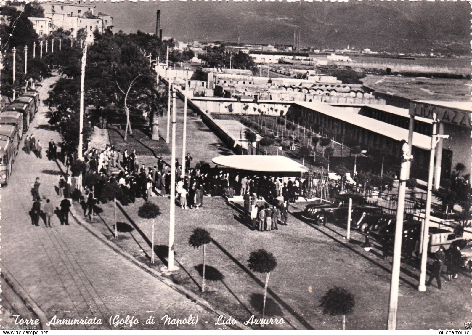 # TORRE ANNUNZIATA: LIDO AZZURRO  - 1953