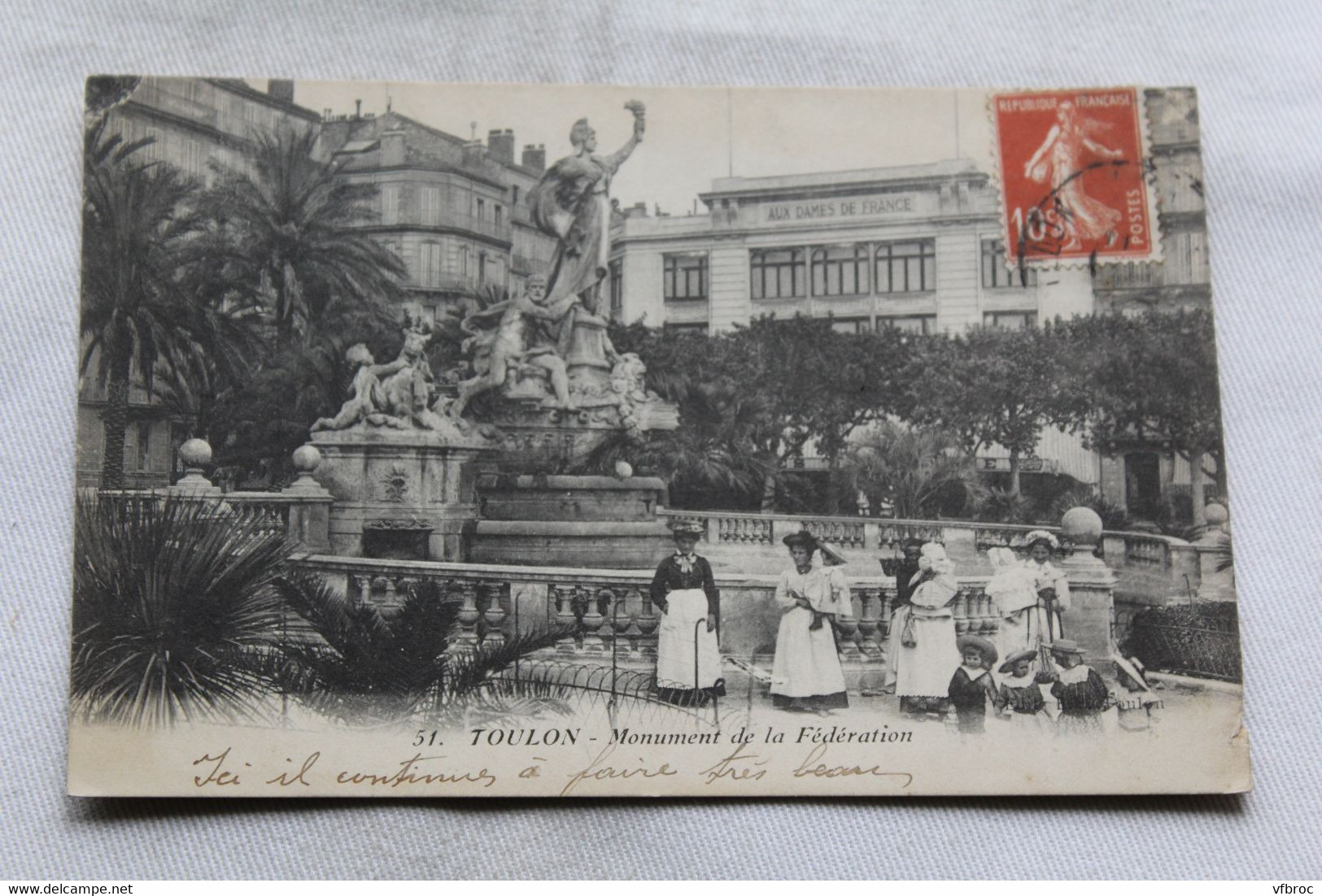 Toulon, monument de la Fédération, Var 83