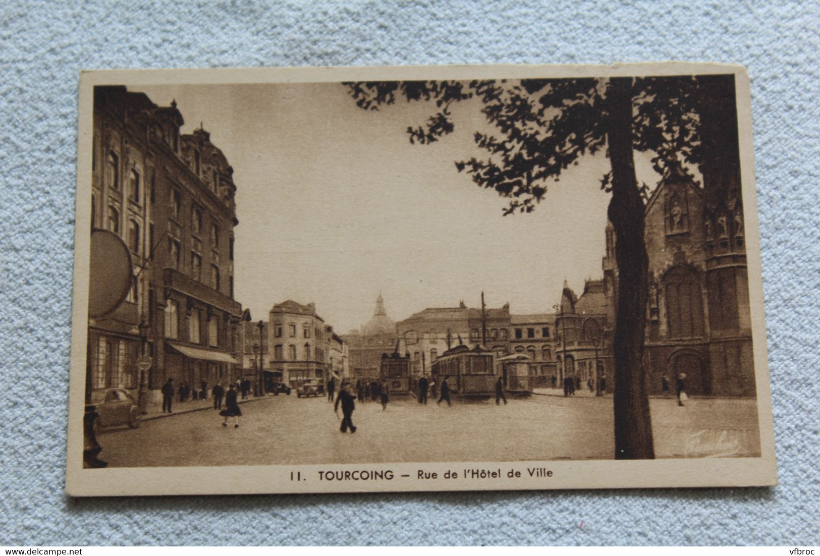 Tourcoing, rue de l'hôtel de ville, Nord 59