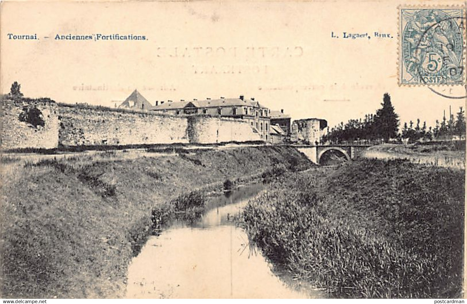 TOURNAI (Hainaut) Anciennes fortifications