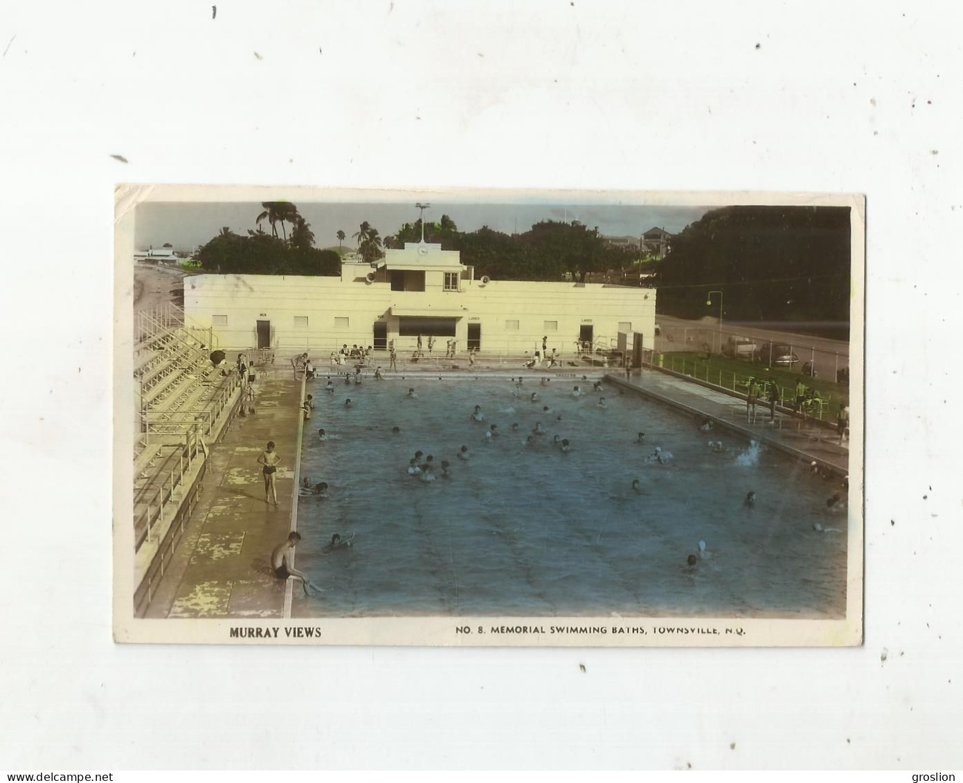 TOWNSVILLE N Q 8 MEMORIAL SWIMMING BATHS 1955