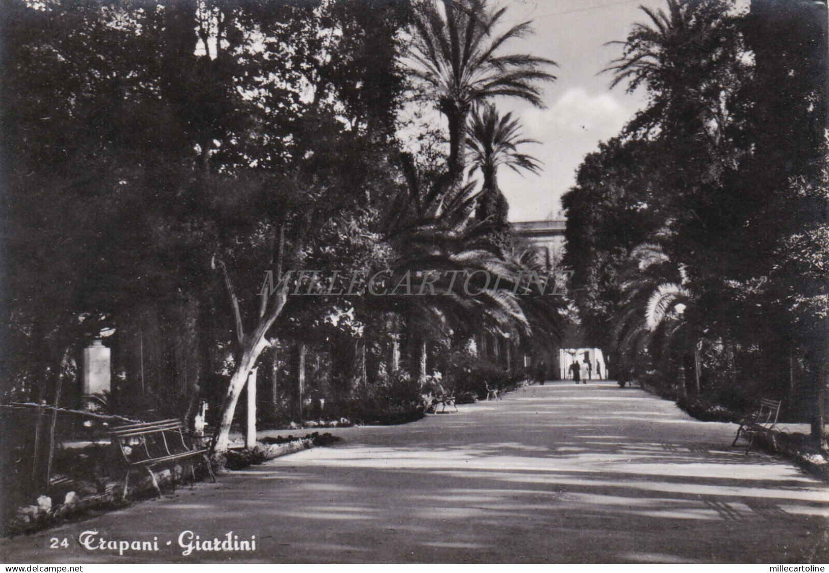 TRAPANI - Giardini 1957