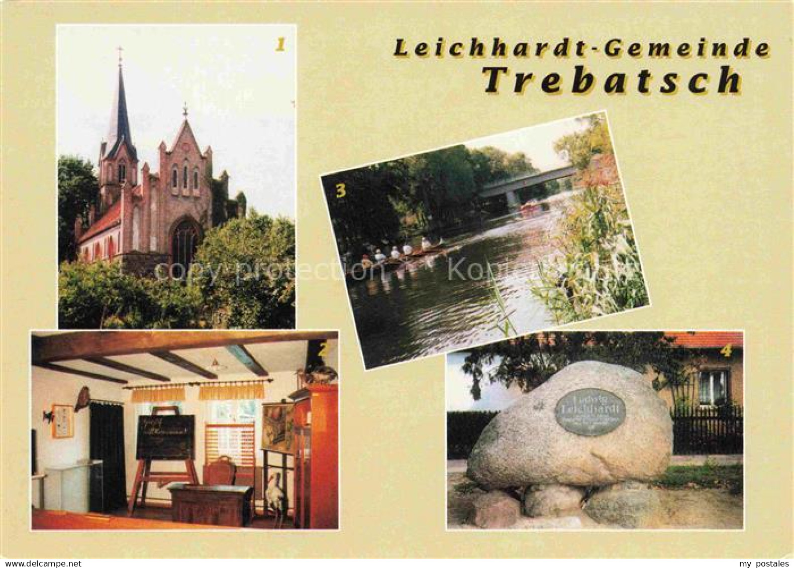 Trebatsch Tauche Brandenburg Kirche Leichhardt Museum Spree Leichhardt Gedenkste