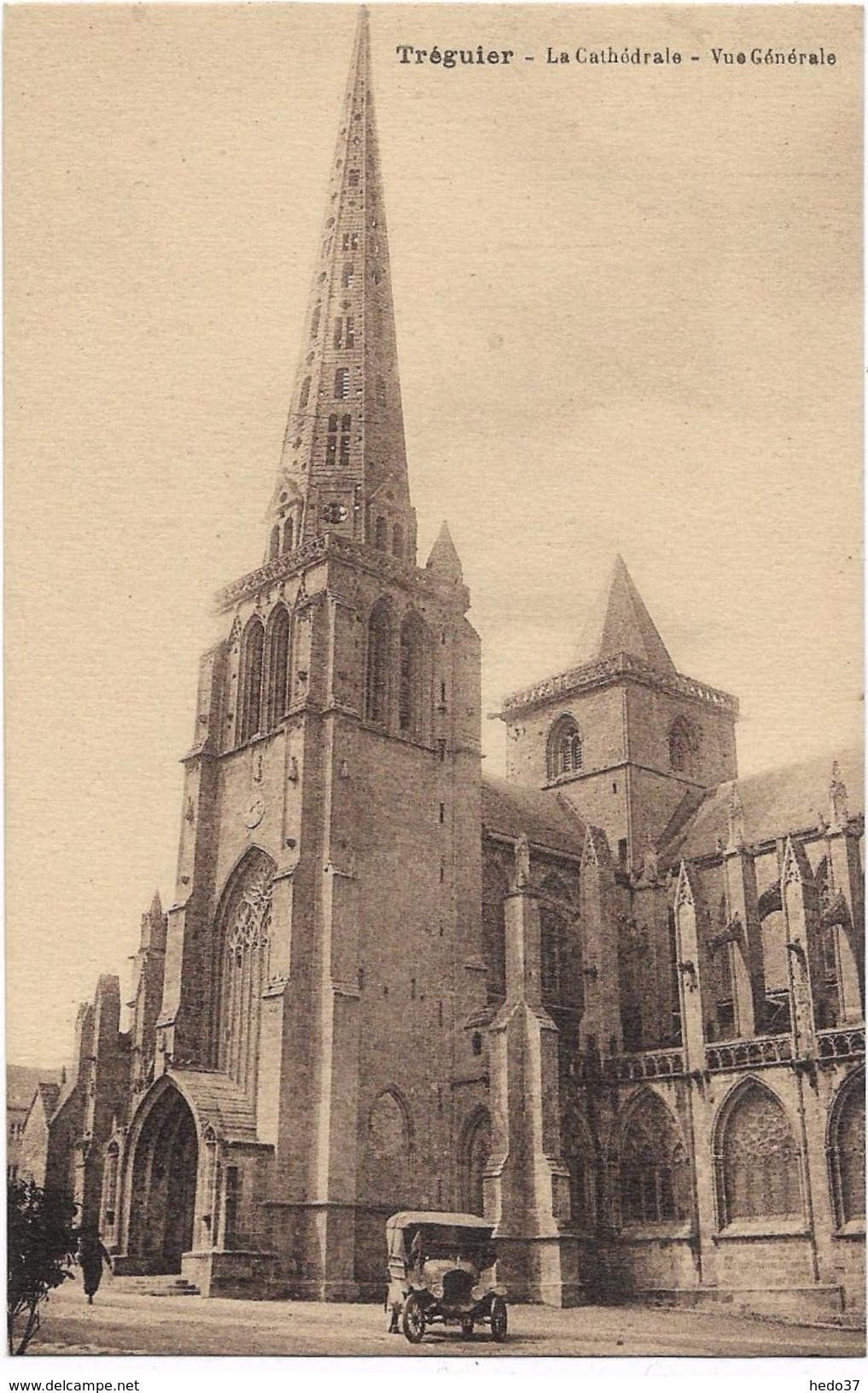 Tréguier - La Cathédrale - Vue Générale