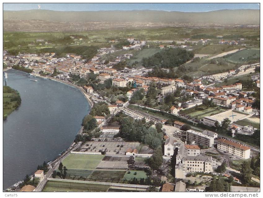 Trévoux 01 -  Panorama aérien