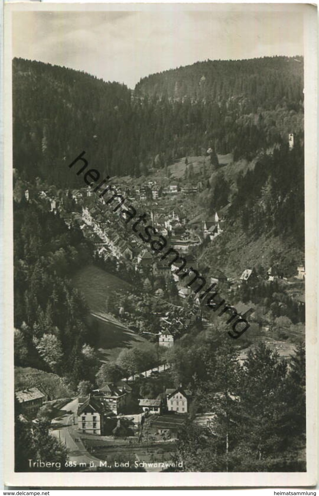 Triberg - Foto-Ansichtskarte