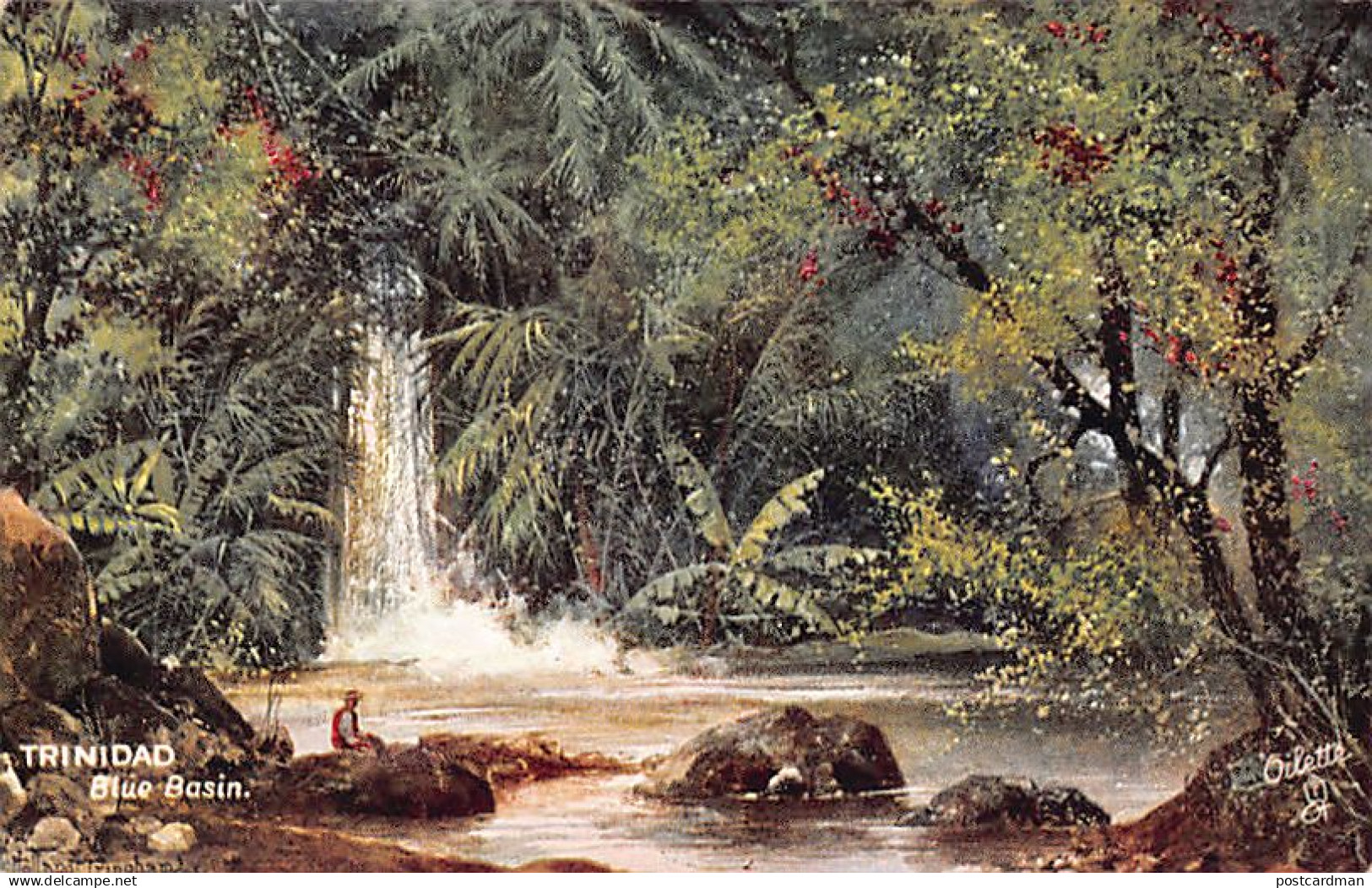 Trinidad - Blue Basin - Publ. Raphael Tuck & Sons