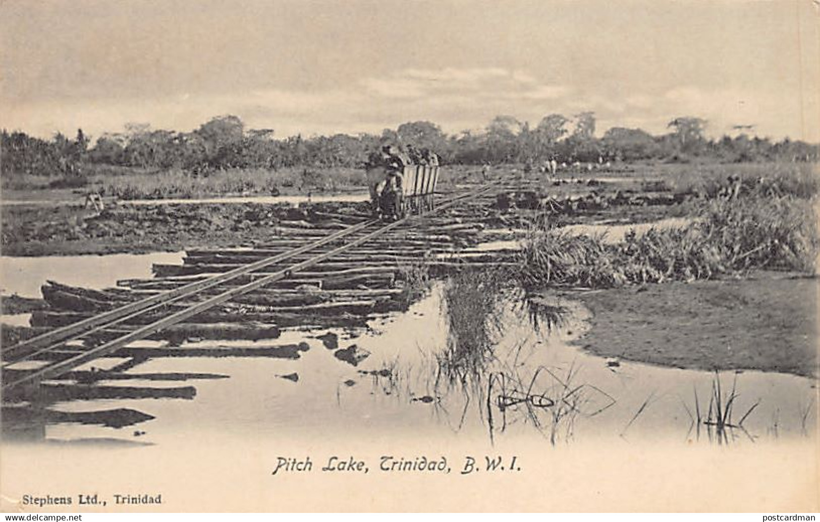 Trinidad - Pitch Lake - Publ. Stephens Ltd.