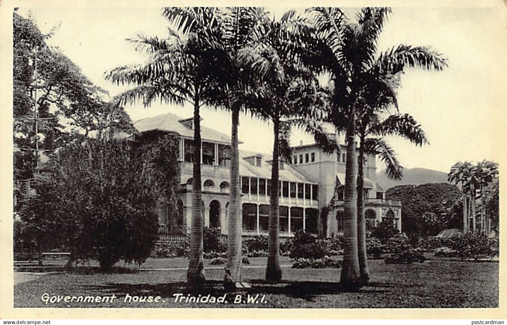 Trinidad - PORT OF SPAIN - Government house