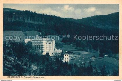 43290582 Graefenberg Schlesien Bad Priessnitz Sanatorium Graefenberg Schlesien B