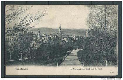 Tchéquie - Trautenau - Im Stadtpark und Blick auf die Stadt