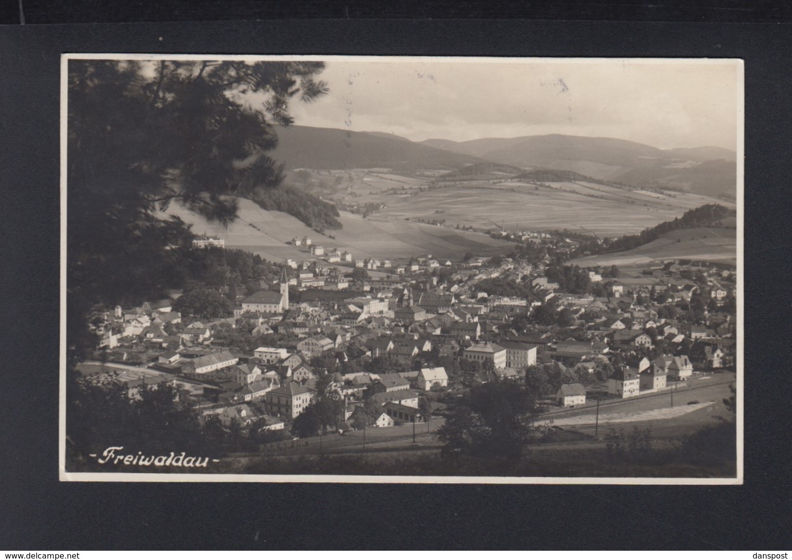 Tschechoslowakei Czechoslovakia Schlesien AK Freiwaldau Jeseník