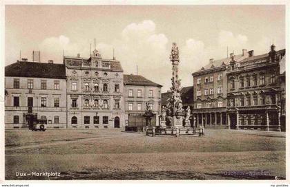 Dux Sudeten Duchcov CZ Marktplatz