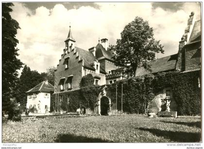 Lisno old postcard travelled 1968 to Yugoslavia bb