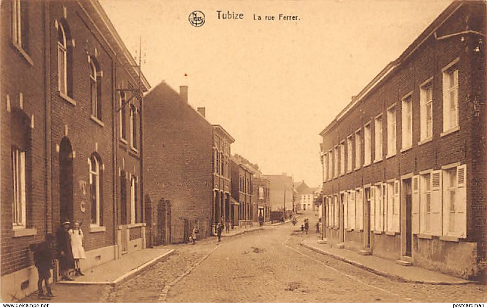 TUBIZE (Br. W.) La rue Ferrer - Ed. Philippart-Pierlot