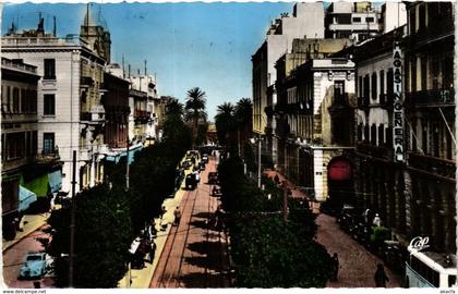 CPA AK TUNISIE TUNIS - Avenue de France vue de la Porte de France (239618)