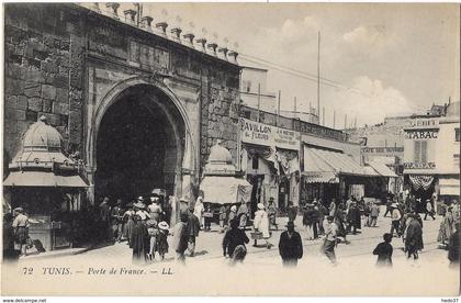 Tunisie - Tunis - Porte de France