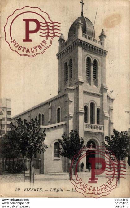 Bizerte - L'Eglise.  Túnez // Tunisie