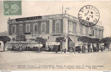 SOUSSE - Le Grand Hôtel, P. Lavit propriétaire - Ed. ND Phot. Neurdein 58