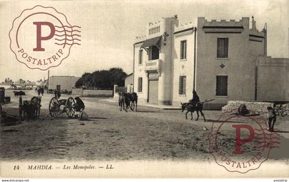 TUNEZ. TUNIS. TUNISIE. MAHDIA - Les Monopoles