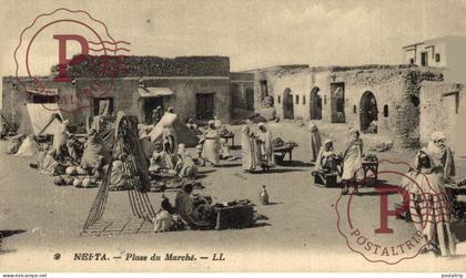 TUNEZ. TUNIS. TUNISIE. Nefta - Place du Marché