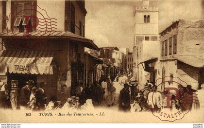 Tunis Rue des Teinturiers  Túnez // Tunisie