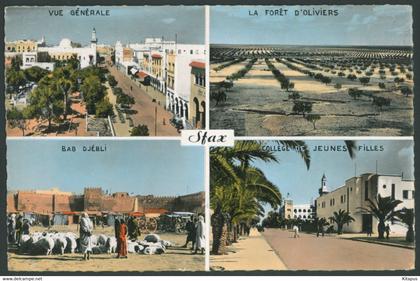 SFAX vintage postcard Tunisia