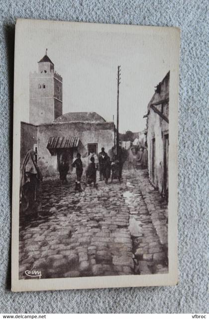 Béja, rue Arabe, Tunisie