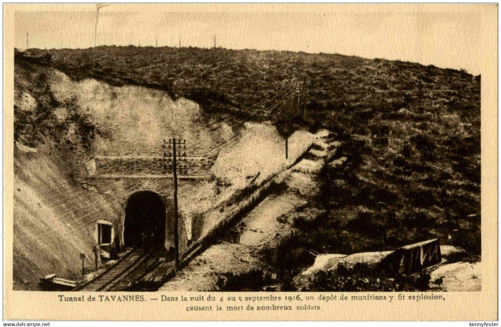 Tunnel de Tavannes 1916